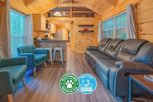 Image of Ernie Cabin | Wauhatchie Woodlands Tiny Cabin