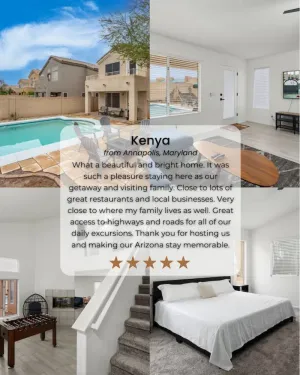 Image of Carlos - Desert Flower  · City Escape in Goodyear w\/ Pool | 3BR & 2BA