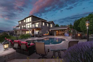 Image of Beautiful estate with a breathtaking view, pool, hot tub, theater room & more!