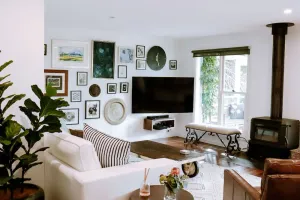 Image of The Grange country retreat, with a birds eye view!