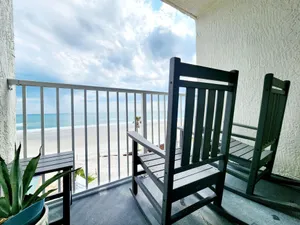 Image of Oceanfront Escape With Balcony and heated salt water pool Sleeps 4