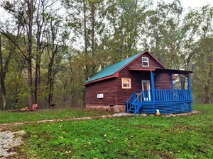 Image of Riverside Blue~Charming clean cabin on Rockcastle River! Pretty + forest themed!