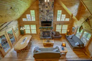 Image of Log Cabin Lodge Devil's Lake State Park, Skiing, Cascade Mtn, Dells