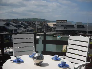 Image of Spacious Triplex Terrasse Deauville 80M2 Port Marina Sea \/ Beach View 5Mins Walk
