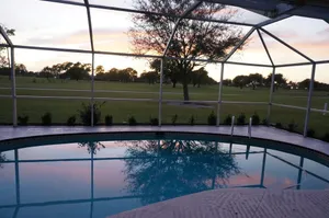 Image of Living on the Green- Pool home with sunset views