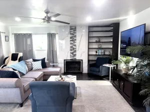 Image of Modern Glam Beach House in Ventura, CA! Stunning Kitchen & Bathroom!