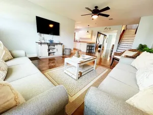 Image of Spacious Beach Farmhouse w\/ Backyard Oasis