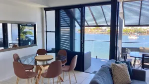 Image of Beautiful waterfront 3 bedroom apartment, 28 nights + only