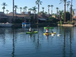 Image of Beautiful  home on lake tennis, pickle ball pools and spas.l