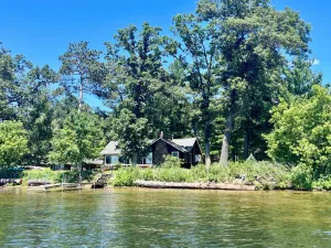 Image of Charming Cabin with Beautiful Spooner Lake Front