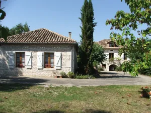 Image of Gite Le Sabatou - Grange de Cezac. Converted Barn Private Pool 15ha nature park.