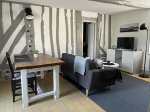 Image of Gîte & garden & parking (near Honfleur) Linen provided WIFI <br>