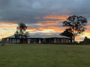 Image of Bobby's is a large new family home with water frontage.