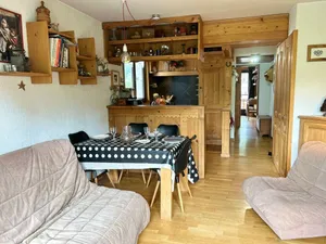 Image of Les Gets: Appartement 2 ch. avec terrasse et WIFI, proche centre et pistes - FR-1-623-309