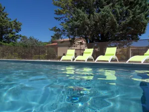 Image of Southern Ardèche cottage with swimming pool near Vallon Pont D arc