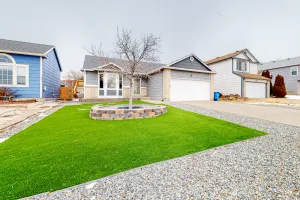 Image of Dog-friendly home with sunset\/mountain view & fireplace - near USAFA\/Fort Carson