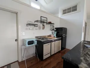 Image of Stylish Studio Loft Apartment with cool mid-century vibes