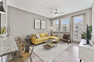Image of Elegant 1BR king suite close to DT w\/ fast WiFi