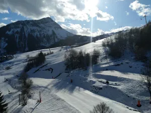 Image of Corbier center 32m2 balcony South view slopes 9th floor skis on foot Classified Tourism