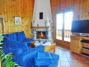 Image of Chalet, wifi, terrace, fireplace or stove, parking, tv, ski locker, 160m², Thyon