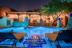 Image of Cave Creek Casa de las Cruces- Mountainside 4.6 acre lot w\/ Views + Pool, Hot Tub and More!