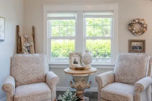 Image of Charming Designer Retreat, Walk to Beach & Downtown, Cozy Fireplace, Expansive Deck