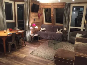 Image of Pointe de Vorlaz, 4 rooms of charm, quiet, on the slopes, 35% off ski hire