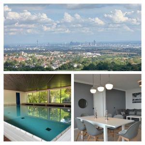 Image of Skyline apartment with pool 2-6 guests with Netflix