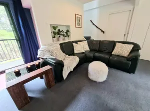 Image of Family sized Forest cabin with outdoor bath,  fire,  only 50 minutes from Hobart