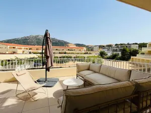 Image of Luminous 2BR Apartment in Lumio - 6 Guests, A\/C, Near Beach, Large Terrace, Parking Included