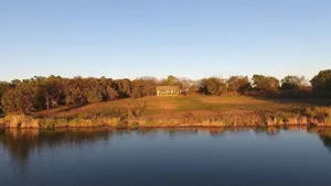 Image of 2-bedroom vacation home sitting on your own private lake for fishing\/relaxing.
