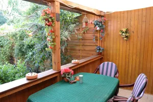 Image of Cottage garden view