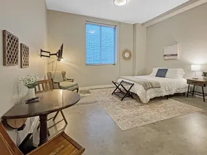 Image of Modern Industrial Apartment With Skywalk