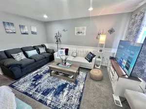 Image of Seafarers Ranch by Lake St Clair! King bed 58” TV