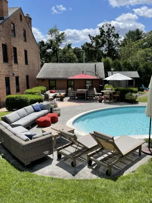 Image of 200 yr old Historic Farmhouse in Walkable City Neighborhood - 35 min to Saratoga