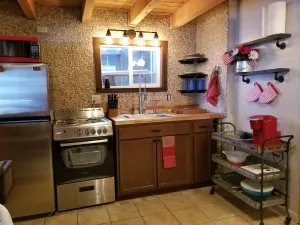 Image of Charming Lakefront Studio Cabin w\/ Private Boat Launch & Slip Ideal for 2 Guests