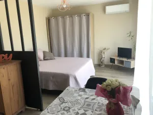 Image of charming little air-conditioned villa with large garden and parking.