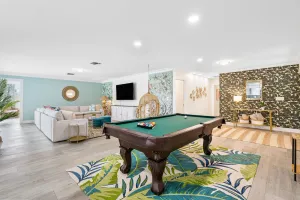 Image of NEW 6BR Beach Resort-Style Game House! Heated Pool