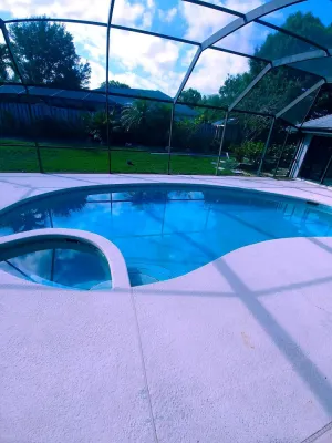 Image of 2 rooms + Private Pool. & so close to all. Quiet, Beach, golf, shops, ...