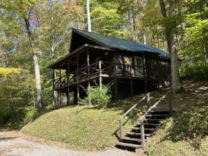 Image of Rustic, Secluded Getaway Cabin In The Woods Situated On 200 acres