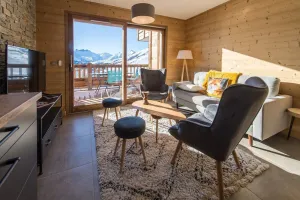 Image of Magnificent duplex on the slopes, panoramic view - up to 11 guests