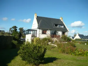 Image of Villa at Ile Grande, on the Pink Granite Coast with sea view.
