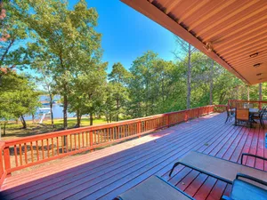 Image of Custom Waterfront Cabin with Private Boat Dock