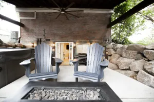 Image of Vacation Bliss! Skier's Dream! Covered Hot Tub\/Spa, Fire Pit, Mountain Views.