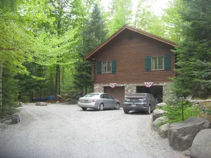 Image of Cozy log home nestled in the beautiful Adirondacks