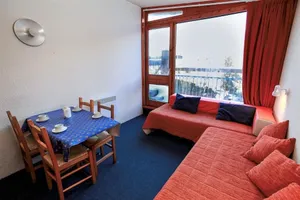 Image of 50m from resort center, 11st floor, balcony, tv, 25m², Les Arcs