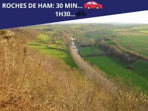 Image of Lacolline-ponthebert,com - Appartement Entier Rénové -Grand Parking gratuit, Tout équipé, Confortable, Netflix et Amazon Prime Gratuits et Illimités, Matelas Emma, Lave Linge, Vue sur la Vallée, RDC