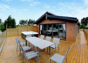 Image of Superb bespoke lodge with four bedrooms sleeping up to ten people.