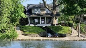 Image of Beautiful Lakeside 3BR House in Asbury. Enjoy Lake & Beach! Permit STR2024-00465