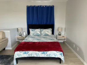 Image of Studio on a second floor with huge private back yard